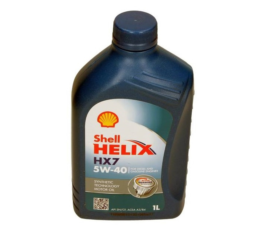 OLEJ SHELL 5W40 1L HX7 A3/B4 / SN / 502.00 505.00 / 229.3 / 9.55535-M2 / RN0710