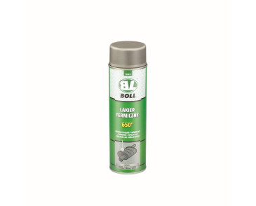 LAKIER TERMICZNY 500ML W AEROZOLU SREBRNY 650°C / BOLL