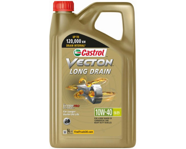 OLEJ CASTROL 10W40 5L VECTON LONG DRAIN E6/E9 / CJ-4 / 228.51 / M3477/3271-1 / VDS-4 / RLD-3