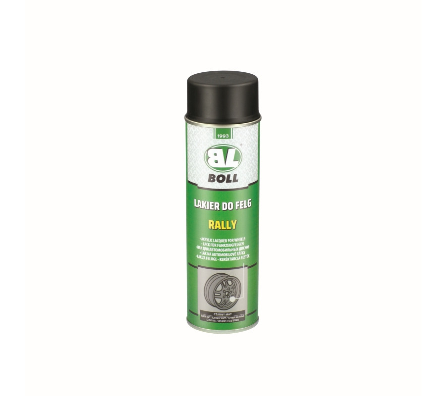 0010135 lakier do felg czarny mat - spra  0.5l Boll