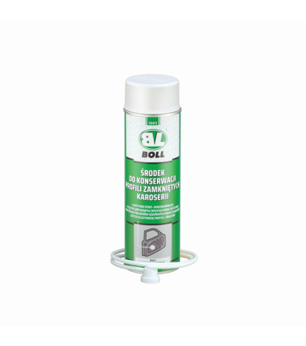 ŚRODEK DO KONSERWACJI PROFILI ZAMKNIĘTYCH SPRAY BIAŁY 500ML / BOLL