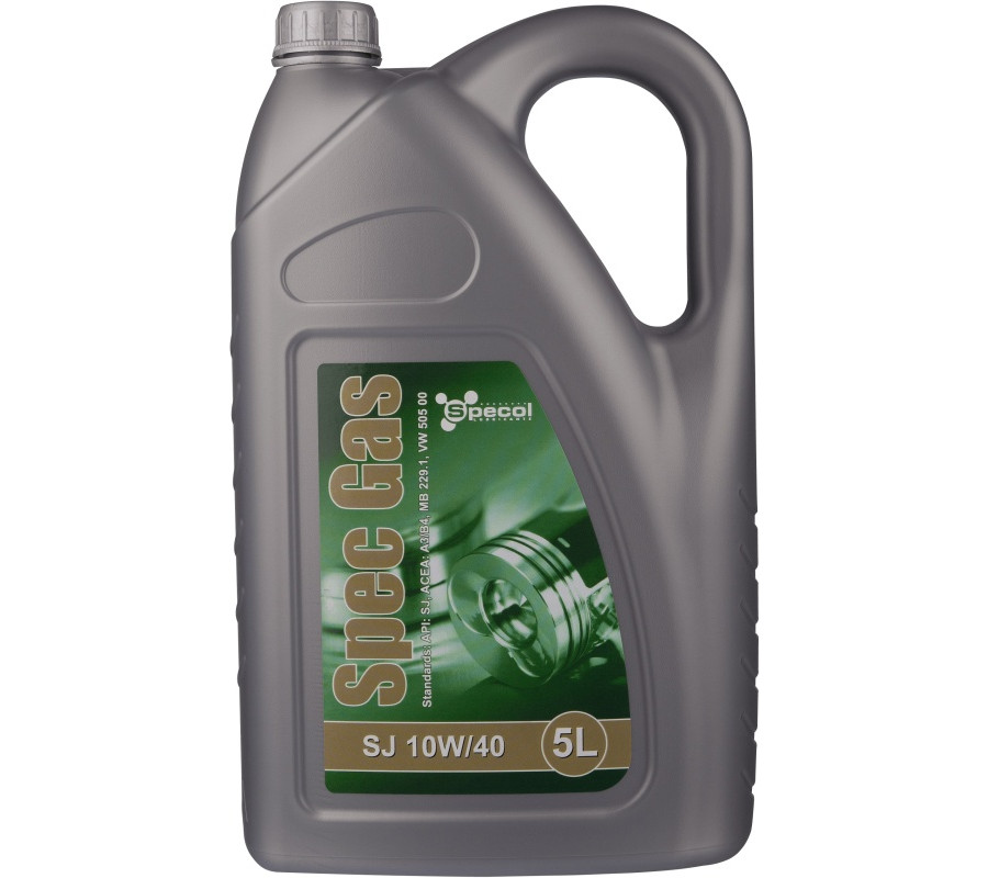 OLEJ SPECOL 10W40 5L SPEC GAS SJ / LPG