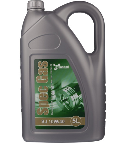 OLEJ SPECOL 10W40 5L SPEC GAS SJ / LPG