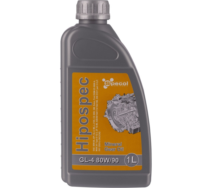 OLEJ SPECOL 80W90 1L GL4 HIPOSPEC / PRZEKŁADNIOWY