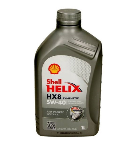 OLEJ SHELL 5W40 1L HELIX HX8 SN / A3/B4 / 229.3 / 502.00 505.00 / 229.3 / RN710 / 9.55535-M2