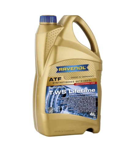 OLEJ RAVENOL ATF T-WS LIFETIME 4L CHRYSLER/VW/TOYOTA