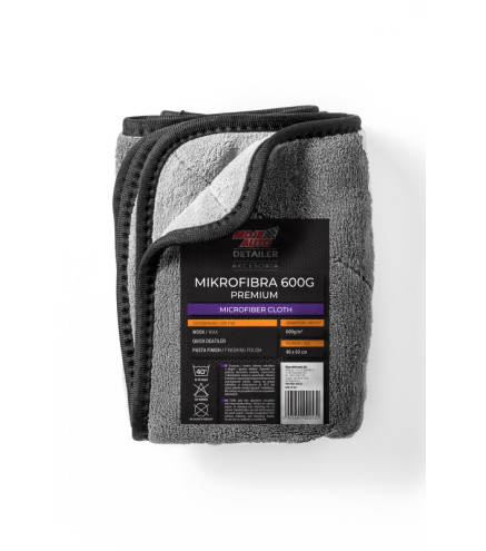 ŚCIERECZKA MIKROFIBRA PREMIUM 60X40CM / MOJE AUTO DETAILER
