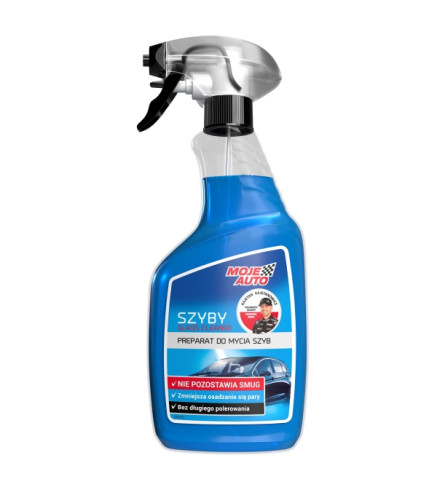 ŚRODEK DO CZYSZCZENIA SZYB 650ML / MOJE AUTO