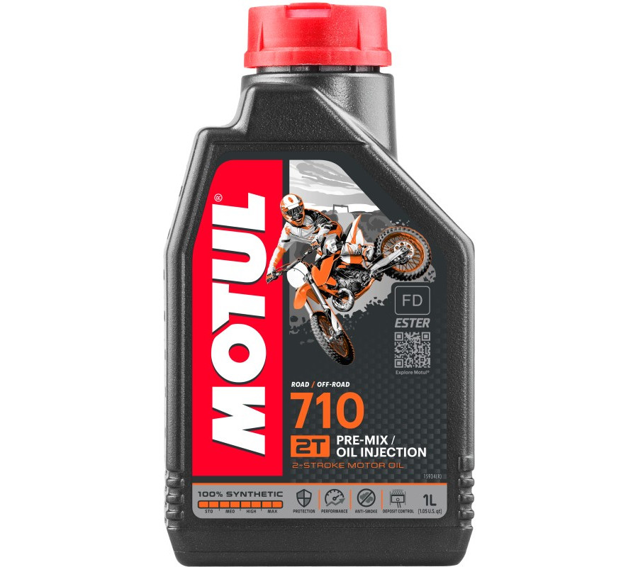 OLEJ MOTUL 710 1L 2T SYNT. / MOTOCYKLE