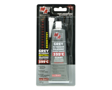 USZCZELNIACZ SILIKONOWY 100G SZARY OD -54°C DO 399°C / MA PROFESSIONAL