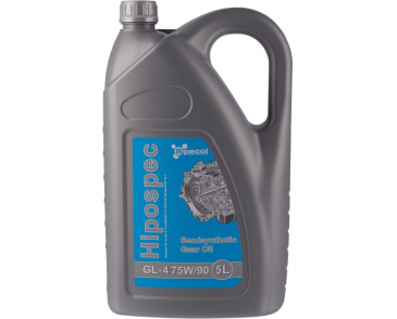 OLEJ SPECOL 75W90 5L HIPOSPEC / GL4 / PÓŁSYNT. / FORD WSD M2C 175 / 501.50 / GM OPEL B 040 104 3