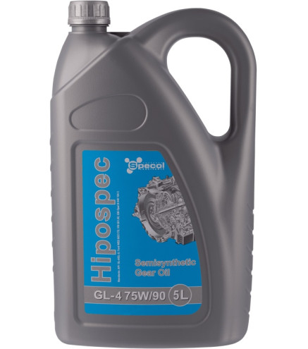 OLEJ SPECOL 75W90 5L HIPOSPEC / GL4 / PÓŁSYNT. / FORD WSD M2C 175 / 501.50 / GM OPEL B 040 104 3