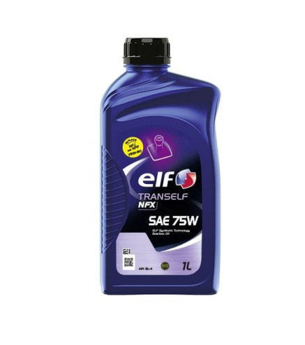 OLEJ ELF 75W TRANSELF NFX 1L / GL4 / ZASTĘPUJE NFJ I NFP / SX / JXX / TLX / NDX / NDK1 / PXX / DBX