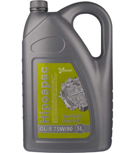 OLEJ SPECOL 75W90 5L GL5 HIPOSPEC SYNT. / PRZEKŁADNIOWY