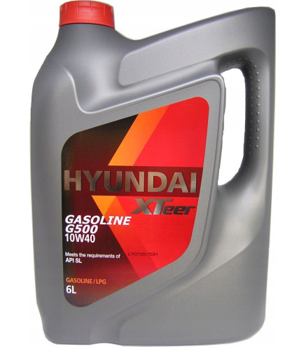 10W40 Hyundai XTeer G500 olej silnikowy 6L