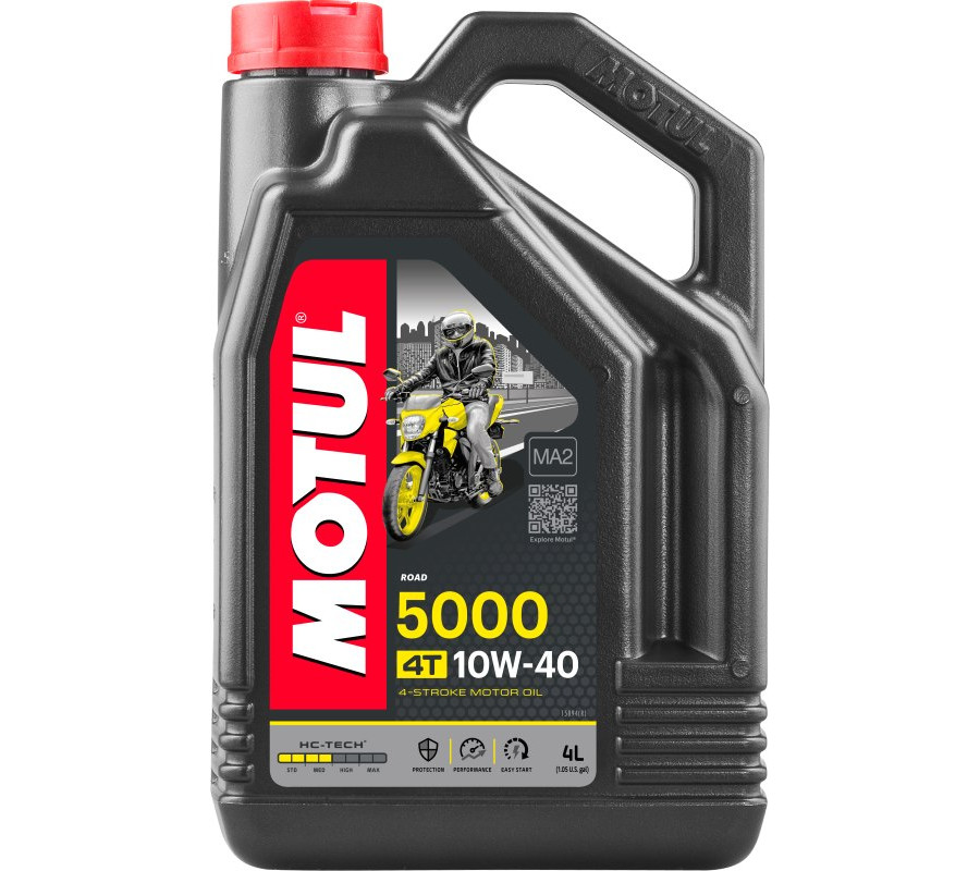 OLEJ MOTUL 10W40 4L 5000 4T / MOTOCYKLE