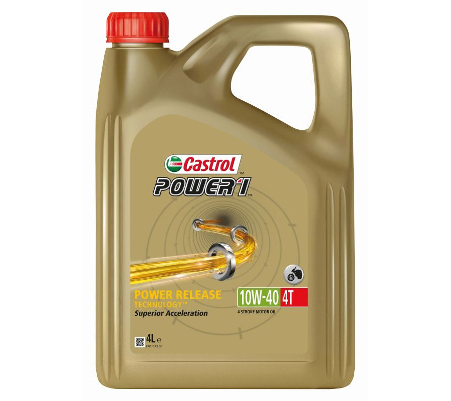 OLEJ CASTROL 10W40 4L POWER 1 4T / MOTOCYKLE