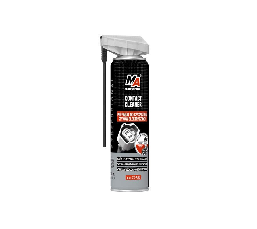 ŚRODEK DO CZYSZCZENIA STYKÓW ELEKTRYCZNYCH Z APLIKATOREM 250ML / MA PROFESSIONAL