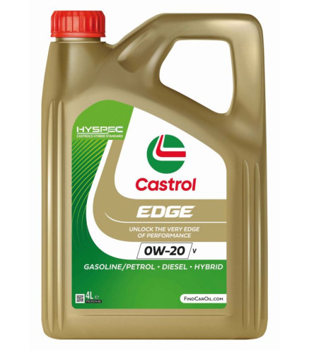 OLEJ CASTROL 0W20 4L EDGE V / VCC RBS0-2AE / C5