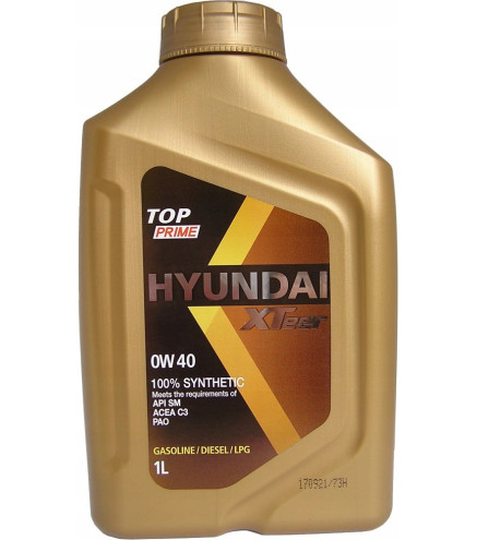 0W40 Hyundai XTeer Top Prime PAO olej silnikowy 1L