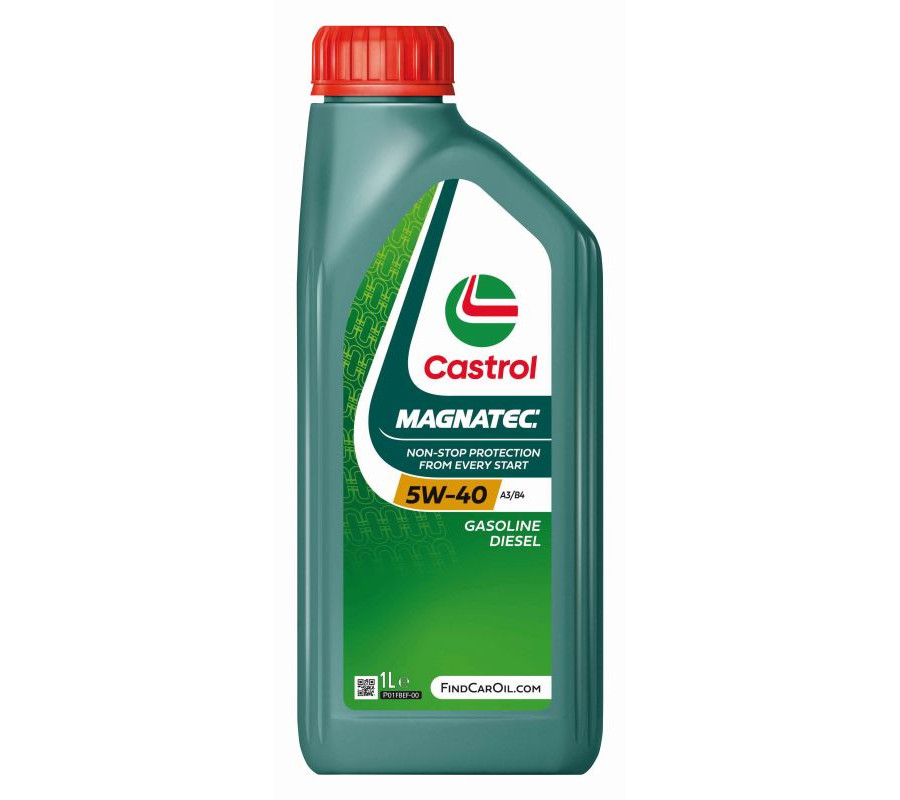 OLEJ CASTROL 5W40 1L MAGNATEC DUALOCK A3/B4 / SN/CF / 502.00 505.00 / 226.5 229.3 / LL01 / RN0700 0710