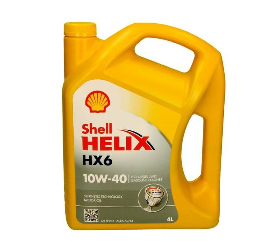 OLEJ SHELL 10W40 4L HELIX HX6 SN/CF / 229.3 / RN700 / 502.00 505.00