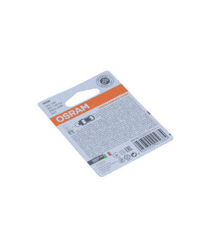 ŻARÓWKA W5W 12V/5W W2,1X9,5D (CAŁOSZKLANA) ORIGINAL 12V BLISTER 2SZT