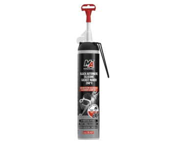 MASA USZCZELNIAJĄCA (SILKON) 200ML CZARNY -50°C DO 260°C / MA PRO