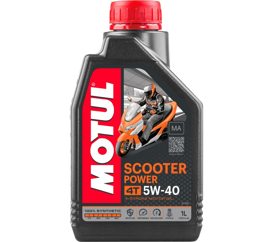 OLEJ MOTUL 5W40 1L SCOOTER POWER 4T