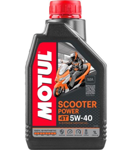 OLEJ MOTUL 5W40 1L SCOOTER POWER 4T