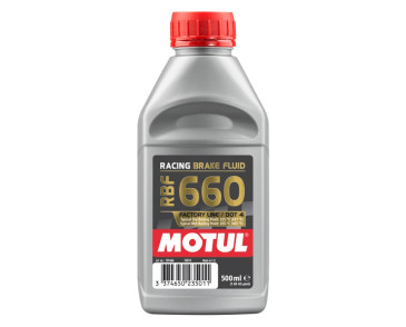 PŁYN HAMULCOWY MOTUL DOT4 500ML RBF660 RACING BRAKE FLUID / FACTORY LINE