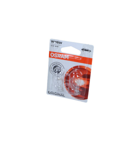 ŻARÓWKA W16W 12V/16W W2,1X9,5D ORIGINAL 12V BLISTER 2SZT