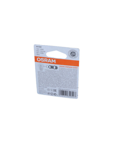 ŻARÓWKA W16W 12V/16W W2,1X9,5D ORIGINAL 12V BLISTER 2SZT