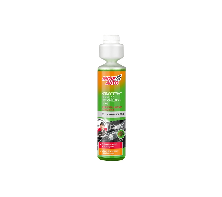 PŁYN DO SPRYSKIWACZY KONCENTRAT 250ML LEŚNY / MOJE AUTO