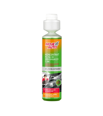 PŁYN DO SPRYSKIWACZY KONCENTRAT 250ML LEŚNY / MOJE AUTO