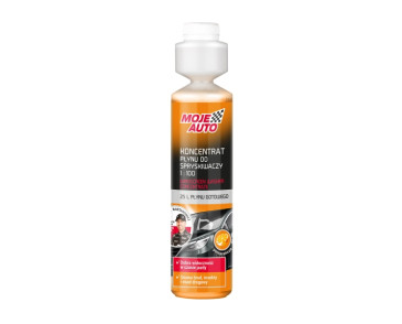 PŁYN DO SPRYSKIWACZY KONCENTRAT 250ML POMARAŃCZA / MOJE AUTO