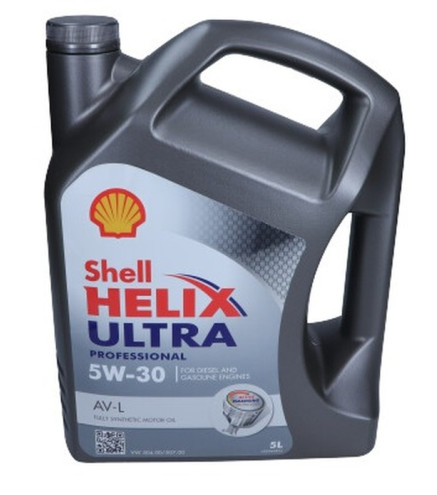 OLEJ SHELL 5W30 5L HELIX ULTRA PROFESSIONAL AV-L / C3 / SN / 504.00 507.00