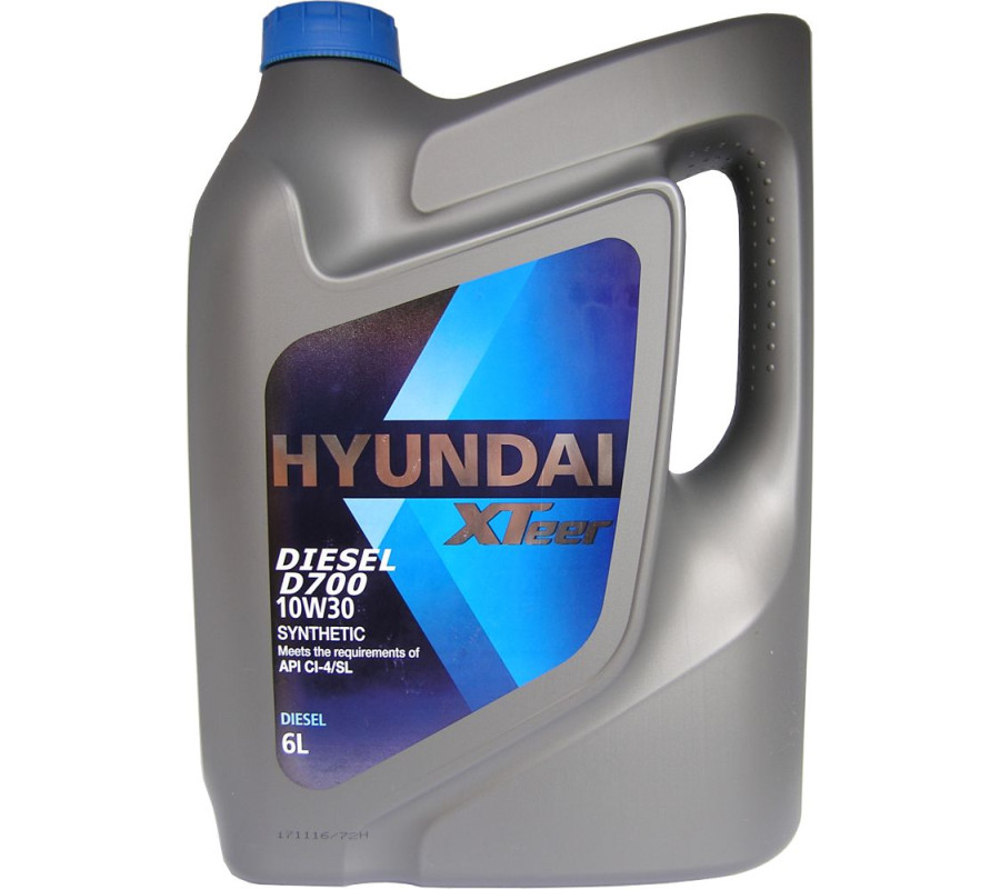 10W30 Diesel Hyundai XTeer - olej silnikowy 6L