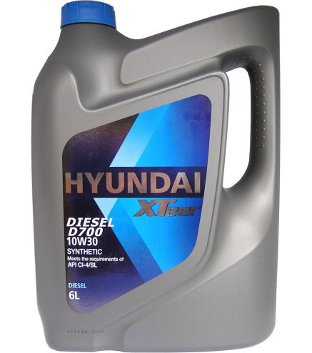 10W30 Diesel Hyundai XTeer - olej silnikowy 6L