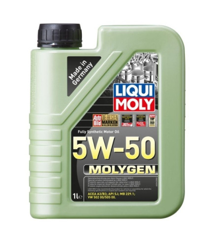 OLEJ LIQUI MOLY 5W50 1L MOLYGEN SJ/CF / 229.1 / 502.00 505.00