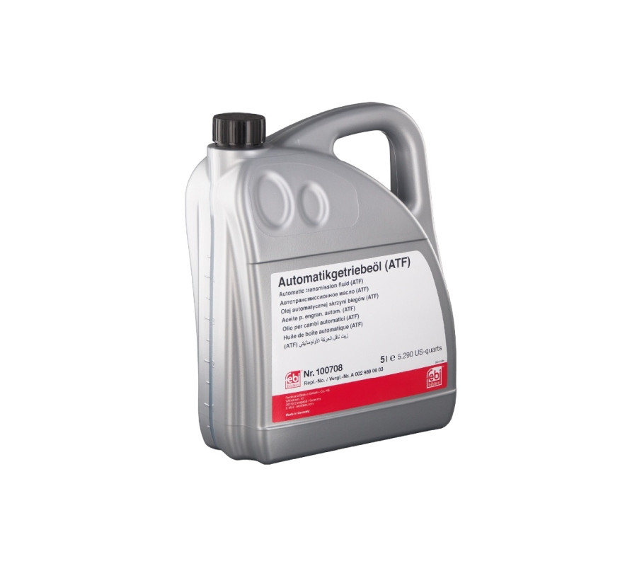 OLEJ ATF 5L DB 9HP 236.17 / 002 989 06 03 / FEBI / ŻÓŁTY