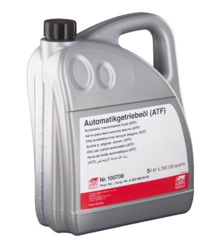 OLEJ ATF 5L DB 9HP 236.17 / 002 989 06 03 / FEBI / ŻÓŁTY
