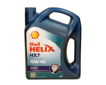 OLEJ SHELL 10W40 4L HELIX DIESEL HX7 / 505.00 / 229.3
