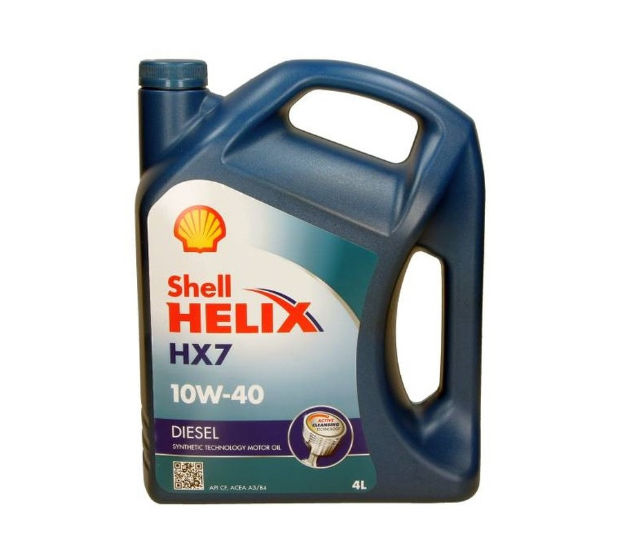OLEJ SHELL 10W40 4L HELIX DIESEL HX7 / 505.00 / 229.3