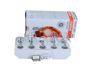 ŻARÓWKA P21W 12V/21W (STOP/KIERUNKOWSKAZ) ORIGINAL 12V 10SZT.