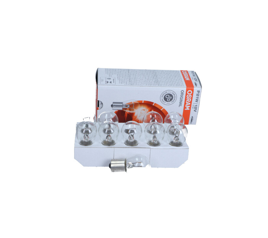 ŻARÓWKA P21W 12V/21W (STOP/KIERUNKOWSKAZ) ORIGINAL 12V 10SZT.
