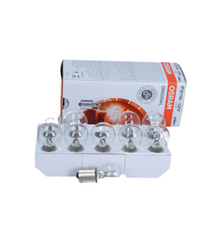 ŻARÓWKA P21W 12V/21W (STOP/KIERUNKOWSKAZ) ORIGINAL 12V 10SZT.