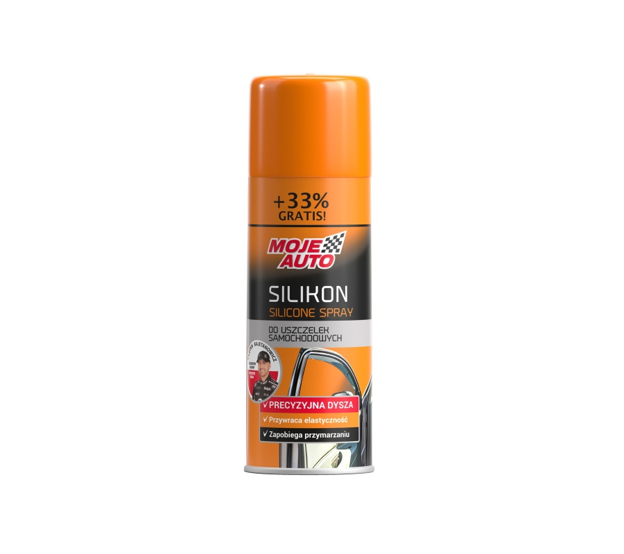 SILIKON DO USZCZELEK 400ML SPRAY / MOJE AUTO
