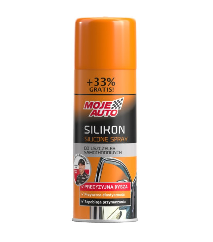 SILIKON DO USZCZELEK 400ML SPRAY / MOJE AUTO