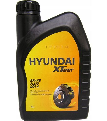 DOT4 Hyundai XTeer oryginalny płyn hamulcowy 1L